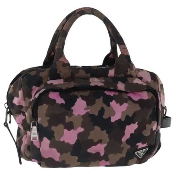 Prada Multicolour Canvas Handbag (Pre-Owned) - Picture 1 of 16